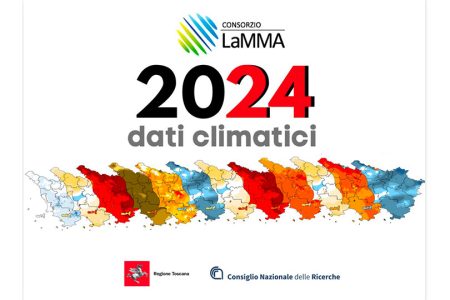 Clima, 2024 l’anno più caldo in Toscana. E gennaio 2025 tra i più caldi degli ultimi 70 anni Consorzio Lamma, copertina Rapporto dati climatici 2024