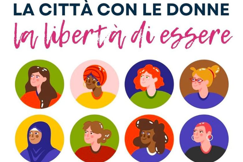 La città con le donne, locandina 8 marzo Poggibonsi