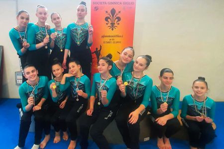 Mens Sana Ginnastica Artistica: al primo appuntamento le biancoverdi conquistano 15 medaglie Mens Sana Ginnastica Artistica, le atlete a Montevarchi