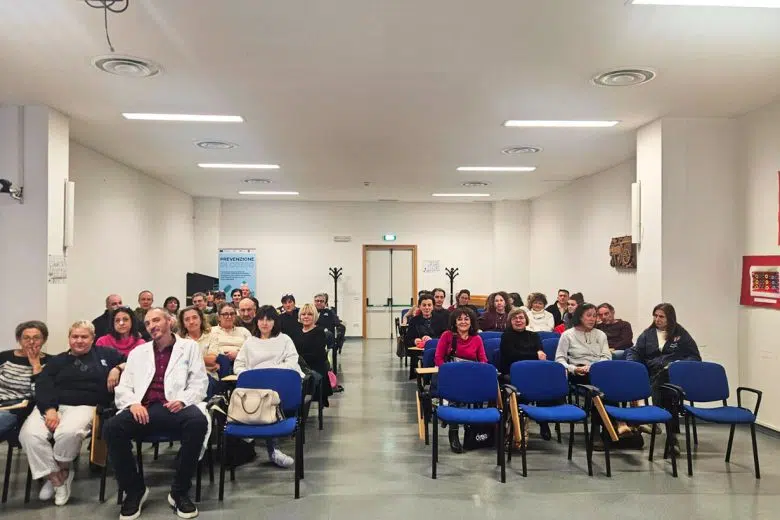 Cure palliative, a Nottola formazione su corretta somministrazione dei farmaci Ospedale di Nottala, formazione cure palliative, platea