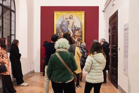 Fine settimana ricco di eventi alla Pinacoteca Nazionale di Siena Visitatori alla Pinacoteca Nazionale di Siena