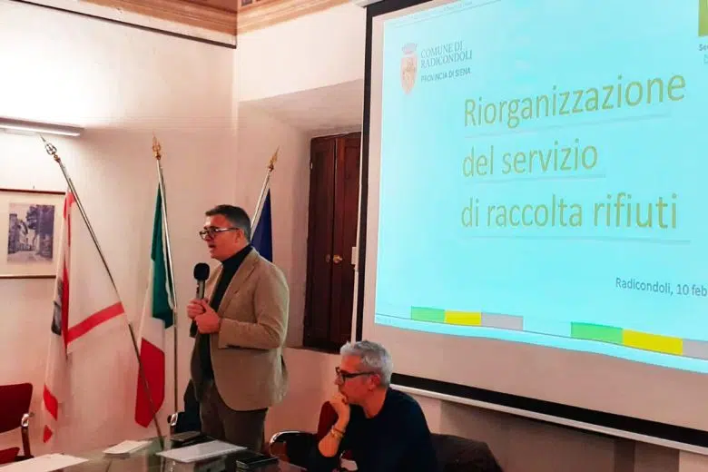 Raccolta rifiuti a Radicondoli, al via la riorganizzazione Raccolta rifiuti a Radicondoli, incontro con il sindaco Guarguaglini