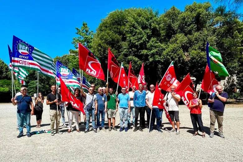 Sindacati agricoli in piazza a Siena