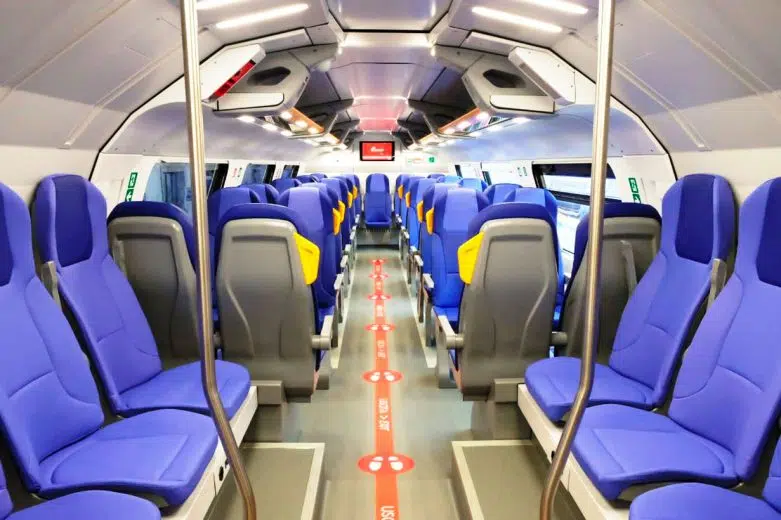 Linea Siena-Empoli: modifiche alla circolazione dei treni per lavori Treno Rock, interno