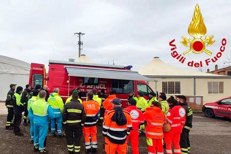 Esercitazione Vigili del Fuoco ad Abbadia Isola