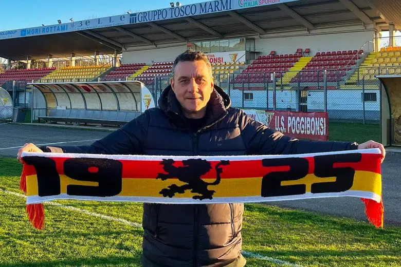 Con Ciccio Baiano in panchina il Poggibonsi torna a vincere con l’Orvietana Francesco Baiano, allenatore del Poggibonsi