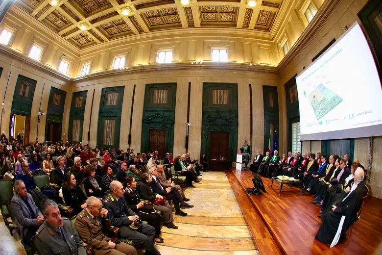Mathis Wackernagel, laurea ad honorem Università di Siena
