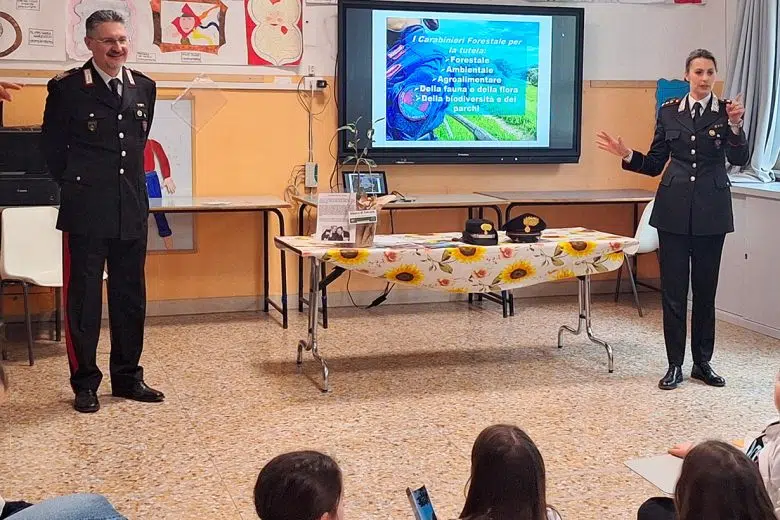 Giornata internazionale delle foreste: i Carabinieri Forestali all’istituto comprensivo Mattioli di Siena Giornata internazionale delle foreste, Carabinieri Forestali