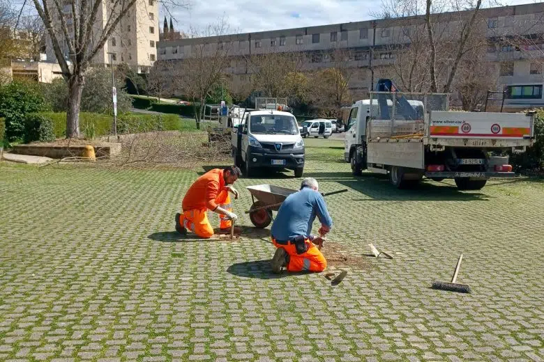 Intervento di decoro urbano nel quartiere di Siena di San Miniato