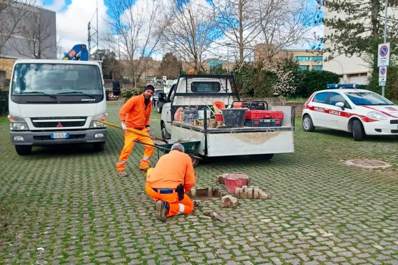Intervento di decoro urbano nel quartiere di Siena di San Miniato