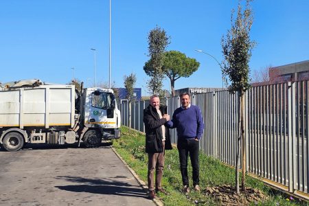 Sei Toscana pianta 15 alberi per compensare la CO₂ emessa durante le ultime due edizioni di Strade Bianche Sei Toscana, alberi strade bianche, accordo