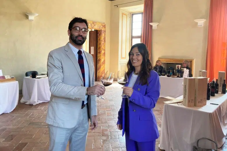 Orcia Wine Festival: il territorio in tavola nella cena a Palazzo Chigi Marco Bartoli e Giulitta Zamperini