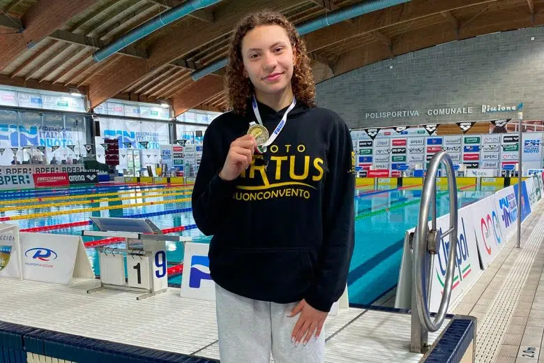 Bronzo di Margherita Cassano ai Criteria nazionali di nuoto Margherita Cassano