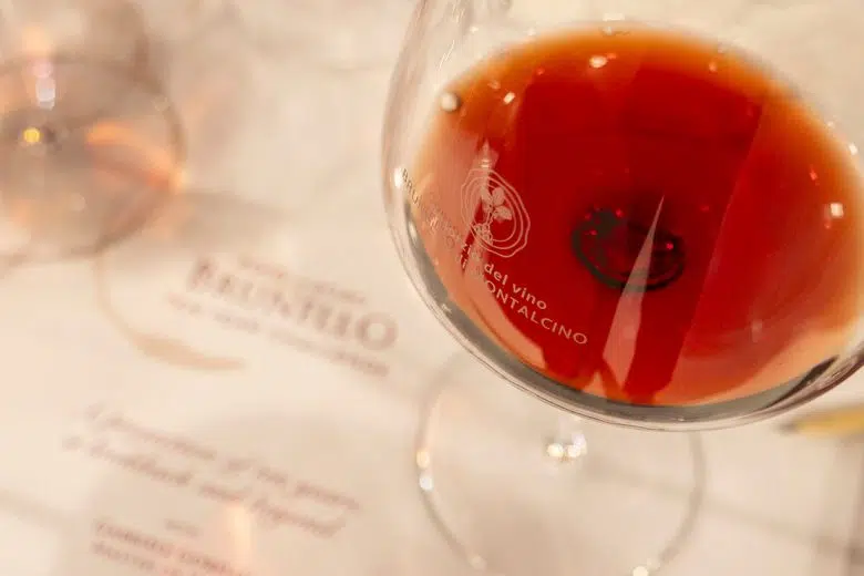 Consorzio del Vino Brunello di Montalcino, bicchiere