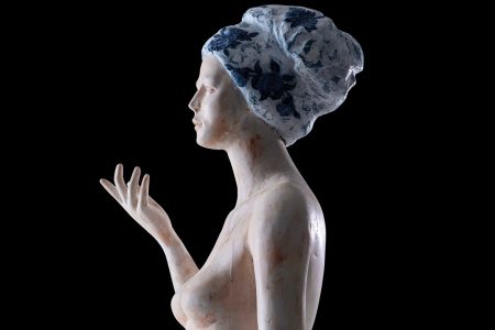 “DONNE REGINE MADRI”, l’arte di Marco Borgianni a Palazzo Sansedoni Marco Borgianni, Donna con turbante