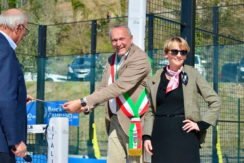 Inaugurazione campi da padel a Castellina in Chianti
