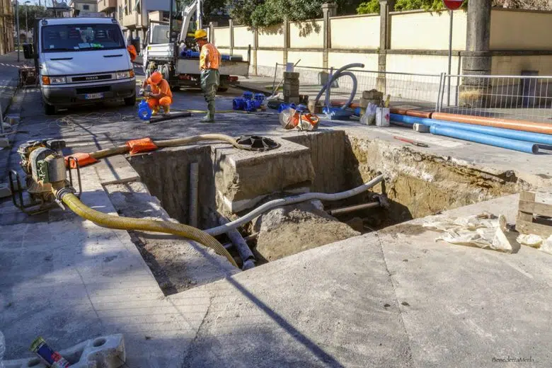 Poggibonsi, verso la conclusione i lavori di sostituzione acquedotto Lavori rete idrica a Poggibonsi