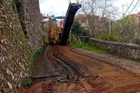 Lavori teleriscaldamento a Radicondoli