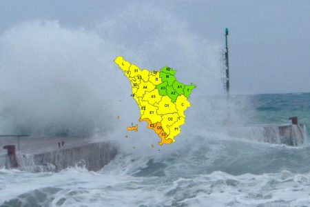 Ancora maltempo in Toscana: pioggia, vento, temporali e mareggiate Maltempo in Toscana