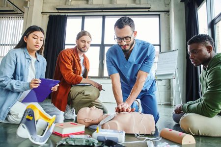 Lezione primo soccorso BLSD