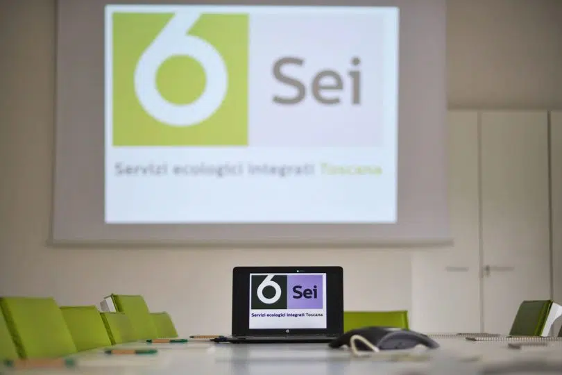 Sei Toscana, logo, tavolo