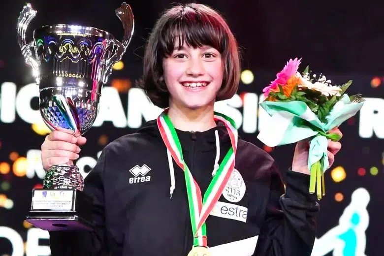Lilia Grassi, campionessa italiana Cus Siena Scherma