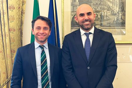 Siena, infrastrutture e manutenzione strade: Loré incontra il sottosegretario Ferrante Lorenzo Loré e Tullio Ferrante