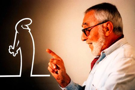 Da una linea il mondo, l’arte di Osvaldo Cavandoli a Monteriggioni Osvaldo Cavandoli, linea
