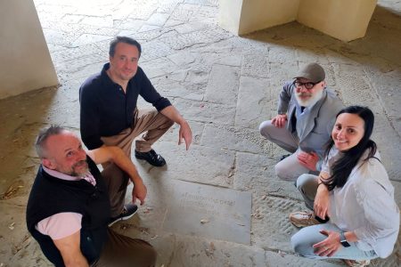 Presentata in Fortezza a Siena la pietra di Salvatore Sciarrino Salvatore Sciarrino Fortezza di Siena