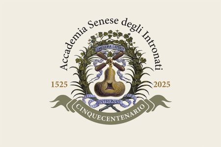 Convegno per il Cinquecentenario dell’Accademia Senese degli Intronati Accademia Senese degli Intronati, Cinquecentenario, logo