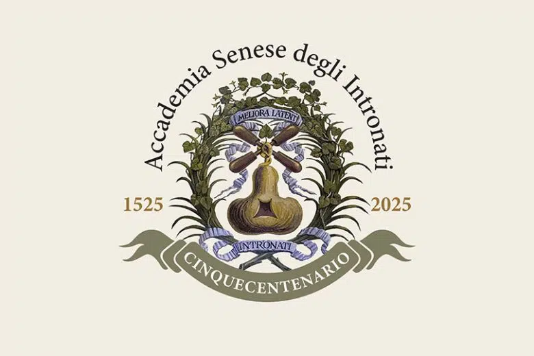 Convegno per il Cinquecentenario dell’Accademia Senese degli Intronati Accademia Senese degli Intronati, Cinquecentenario, logo