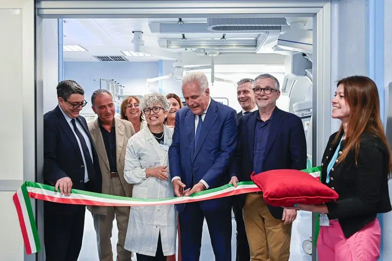 Angiografo biplanare Aou Senese, inaugurazione