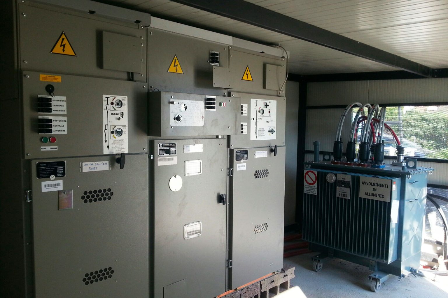 Intervento urgente, Enel rinnova cabina Calzoleria a Siena Cabina Enel