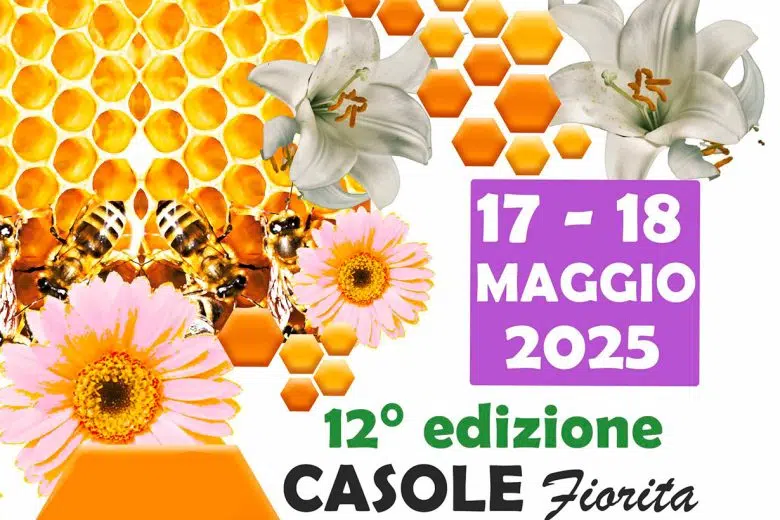 Casole fiorita 2025, a Casole d’Elsa si celebra la primavera Casole fiorita 2025, locandina