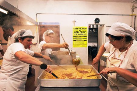 A Celle sul Rigo torna la Sagra dei Pici, giunta alla 54ª edizione Celle sul Rigo, Sagra dei Pici