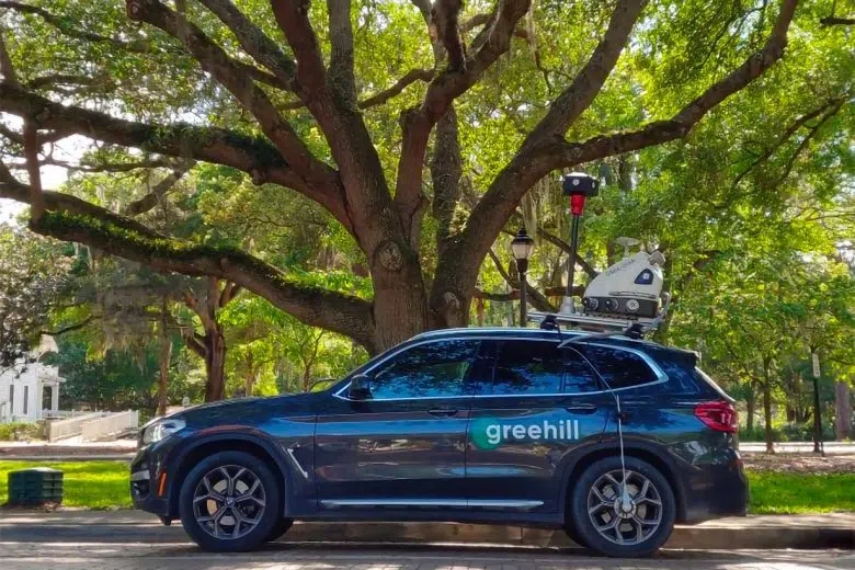 Censimento alberi, auto Greenhill