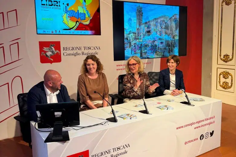 Il borgo dei libri, Torrita di Siena, conferenza stampa 2025