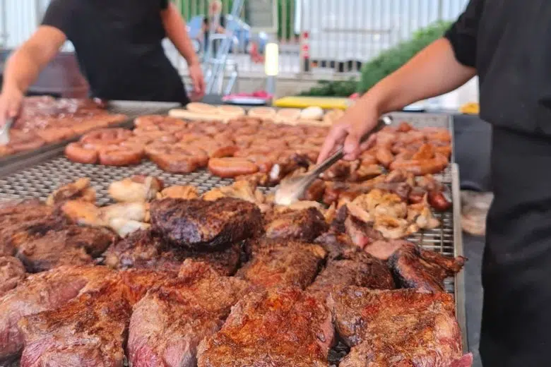 International Street Food, grigliata di carne