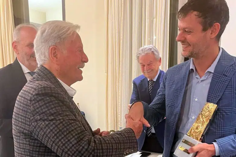 "Lingotto d'Oro" a Matteo Betti dal Rotary Club Alta Valdelsa