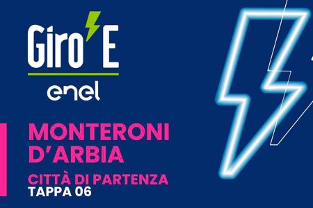 Sport e sostenibilità, Monteroni d’Arbia ospita la partenza del Giro-E Monteroni d'Arbia, Giro-E, locandina