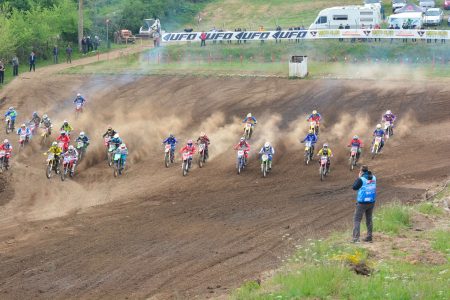 Motocross tricolore Epoca: grande spettacolo a Chiusdino Motocross Epoca Chiusdino, partenza