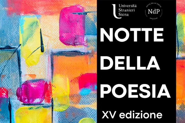 Notte della Poesia, Università per Stranieri di Siena