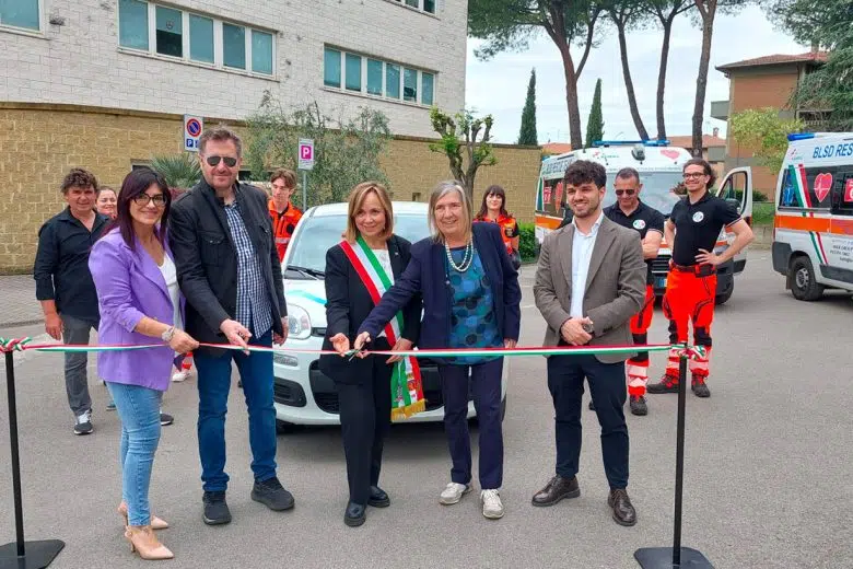 Pubblica Assistenza di Poggibonsi, nuovo mezzo, inaugurazione