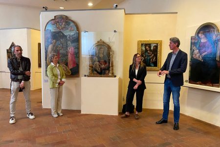 Montepulciano, presentata al Museo Civico preziosa tavola quattrocentesca Tavola Matteo di Giovanni presentata al Museo Civico di Montepulciano