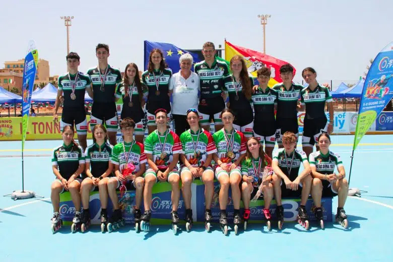 Mens Sana Pattinaggio Corsa: medaglia d’argento ai Campionati Italiani Mens Sana Pattinaggio Corsa, campionati italiani