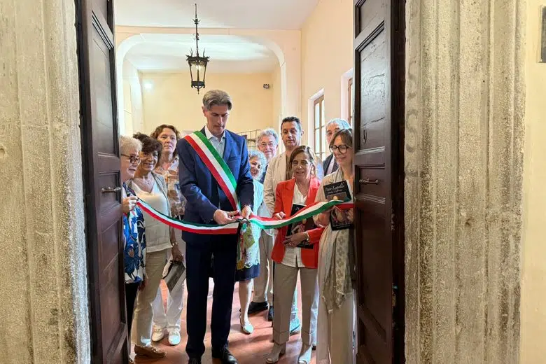 Mostra Pietro Leopoldo di Lorena a Montepulciano, taglio del nastro