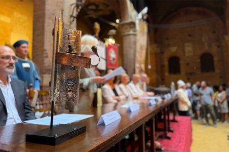 Consegna del Masgalano 2025 alla Contrada della Torre Masgalano 2025, presentazione