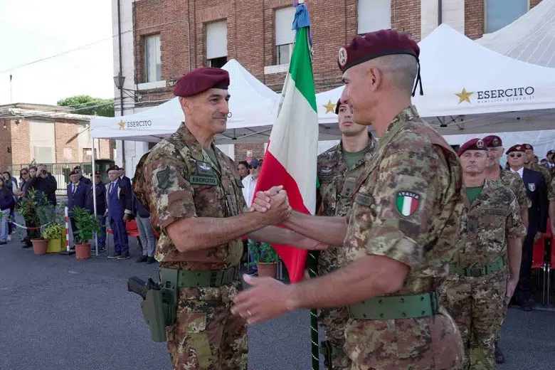 Reggimento Paracadutisti Folgore, cambio comando