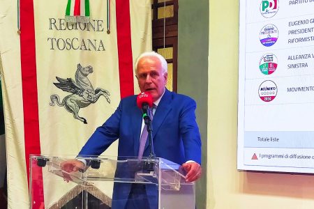 Elezioni Regionali Toscana 2025, Eugenio Giani confermato presidente Eugenio Giani, Elezioni Regionali Toscana 2025