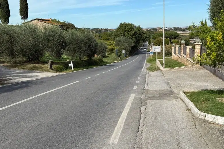 Via Toscana a Gracciano di Montepulciano